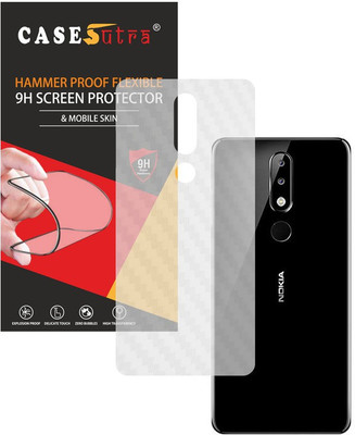 CASESUTRA Back Screen Guard for Nokia 5.1 Plus, Nokia X5, TA-1120, TA-1105, TA-1102(Pack of 1)