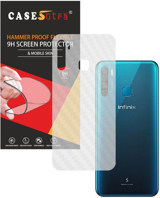CASESUTRA Back Screen Guard for Infinix X652A S5(Pack of 1)