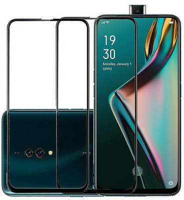 KARTRAY Edge To Edge Tempered Glass for OPPO K3(Pack of 2)