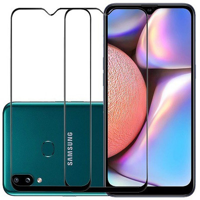 KARTRAY Edge To Edge Tempered Glass for Samsung Galaxy A10s(Pack of 2)
