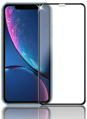 FITSMART Edge To Edge Tempered Glass for Apple iPhone XR(Pack of 1)