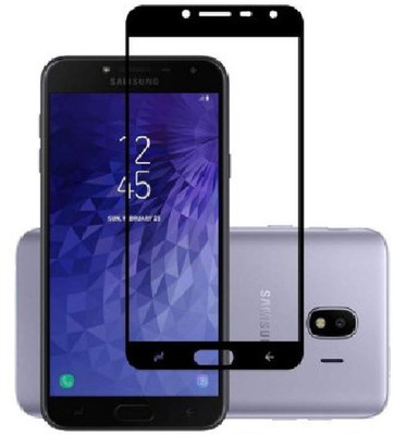 FITSMART Edge To Edge Tempered Glass for Samsung Galaxy J4(Pack of 1)