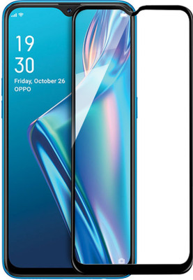 HQ Protection Edge To Edge Tempered Glass for Oppo A12(Pack of 1)