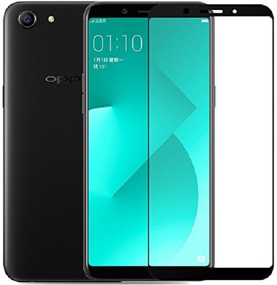 FITSMART Edge To Edge Tempered Glass for Oppo A83(Pack of 1)
