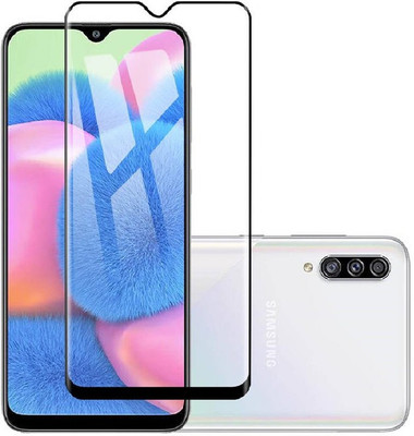 FITSMART Edge To Edge Tempered Glass for Samsung Galaxy A30s(Pack of 1)