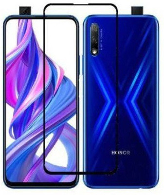BRENZZ Edge To Edge Tempered Glass for HONOR 9X(Pack of 1)