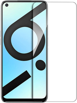 XRENGTH Tempered Glass Guard for REALME 6I(Pack of 1)