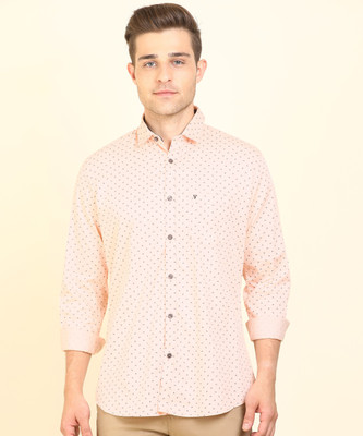 van-heusen-sport-men-printed-casual-pink-shirt