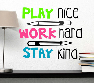 fuzzy 50 cm Education Self Adhesive Sticker(Pack of 1)