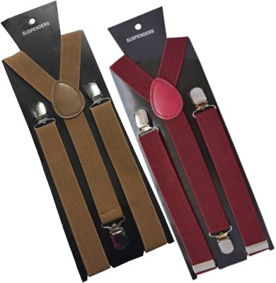 RR Design Y- Back Suspenders for Men(Multicolor)