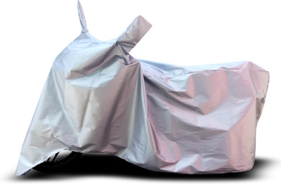 CODOKI Two Wheeler Cover for Royal Enfield(Thunderbird 500, Silver)