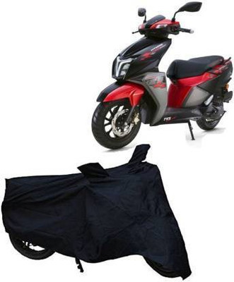 ROYAL AUTO MART Two Wheeler Cover for TVS(NTORQ, Black)