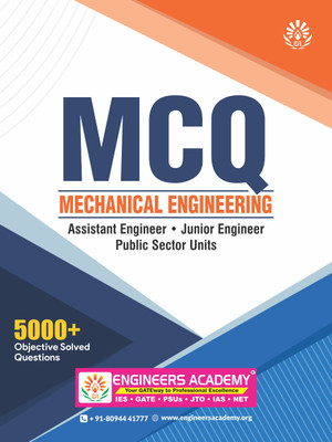 5000+ MCQs Objective Practice Book for Mechanical Engineering: 7th Edition: All State: Assistant Engineer /Junior Engineer, SSC-JE, PSUs Exams: English Language  - Mechanical Engineering Practice Questions: 5000+ MCQ for A.En & J.En(Engineers Academy, Engineers Academy)