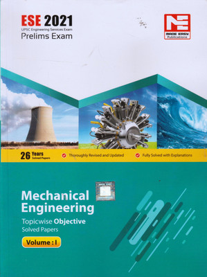ESE 2021 Preliminary Exam Mechanical Engineering Objective Paper(English, Paperback, unknown)