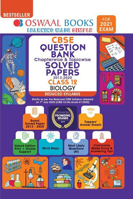 Oswaal Cbse Question Bank Class 12 Biology