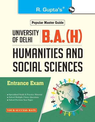 University of Delhi : B.A. (H) Humanities and Social Sciences Entrance Exam Guide(English, Paperback, RPH Editorial Board)