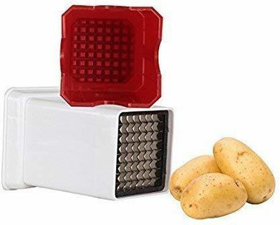 Spocco Potato Chipser French Fries Chips Maker Machine Snacks Cutter Chipser Potato Slicer(1x French Fries Chips Maker)