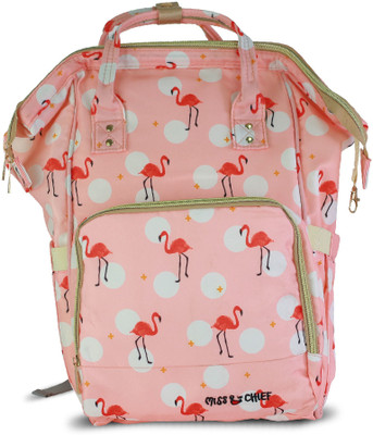 Miss & Chief Super Parent Backpack Diaper Bag(Multicolor)