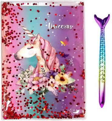Prezzie Villa Water Diaries A5 Diary Ruled 200 Pages(Multicolor, Pack of 2)