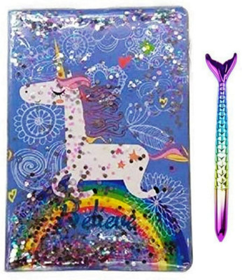 Prezzie Villa Water Diaries A5 Diary Ruled 200 Pages(Multicolor, Pack of 2)
