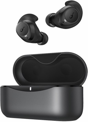 Soundcore Life Dot 2 with 100hrs Battery Life Bluetooth Headset  (Black, True Wireless)