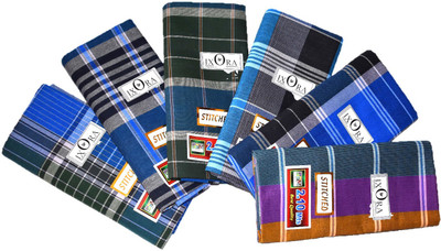 IXORA Checkered Multicolor Lungi