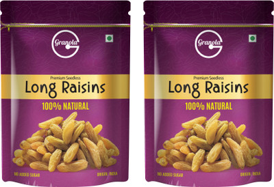 Granola 100% Natural Long Raisins (2 x 500 g)