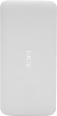 REDMI 20000 mAh Power Bank (18 W, Fast Charging)(White, Lithium Polymer)