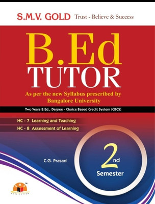 BEd., Tutor 2nd Sem (English)(Paperback, C.G.Prasad)