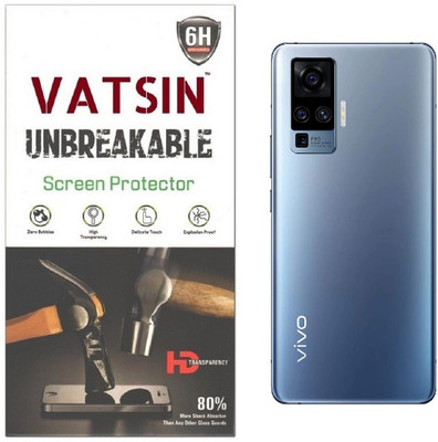 Vatsin Back Screen Guard for Vivo X50 Pro(Pack of 1)