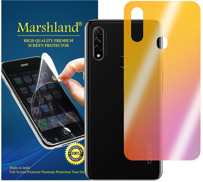 MARSHLAND Back Screen Guard for Oppo A31 Mirror Effect(Pack of 1)