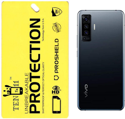 Ten To 11 Back Screen Guard for Vivo X50(Pack of 1)