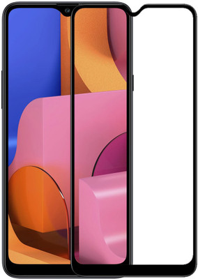 Accesorios Network Edge To Edge Tempered Glass for Samsung Galaxy A20S(Pack of 1)