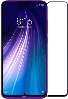Accesorios Network Edge To Edge Tempered Glass for Redmi Note 8(Pack of 1)