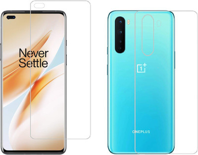 Vatsin Front and Back Screen Guard for OnePlus Nord(Pack of 2)