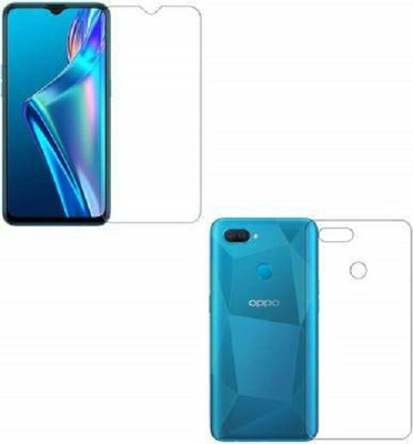 Ten To 11 Front and Back Screen Guard for Oppo A12(Pack of 2)