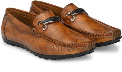 Absolutee shoes Absolutee Shoes new party wear and formal Loafers For Men(Tan)