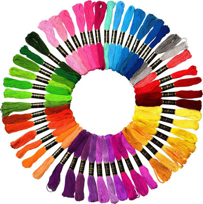 Aakriti MIXED COLOR Thread(8 m Pack of25)