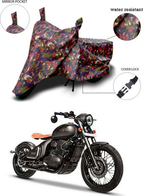 SEBOMGO Two Wheeler Cover for Universal For Bike(Multicolor)