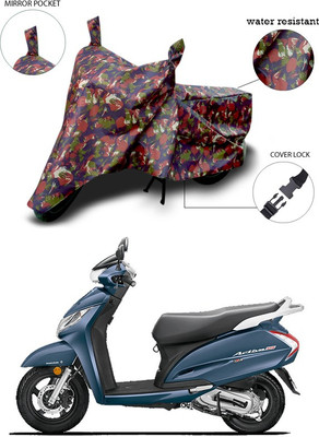 SEBOMJO Two Wheeler Cover for Universal For Bike(Multicolor)