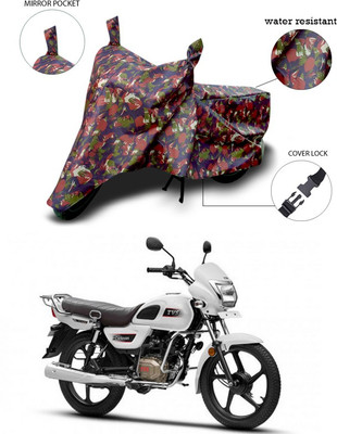 AUTOCAD Waterproof Two Wheeler Cover for Universal For Bike(Multicolor)