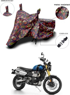 SEBONGO Two Wheeler Cover for Universal For Bike(Multicolor)