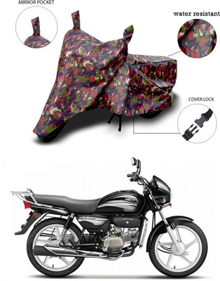 SEBOMGO Two Wheeler Cover for Universal For Bike(Multicolor)