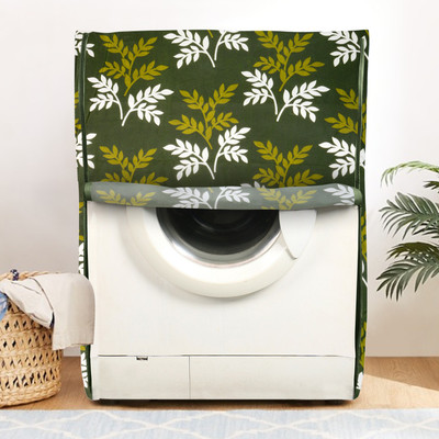 E-Retailer Front Loading Washing Machine  Cover(Width: 58 cm, Green)