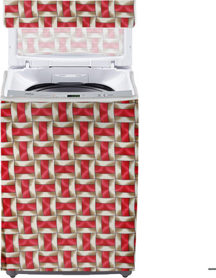 E-Retailer Top Loading Washing Machine  Cover(Width: 58 cm, Red)