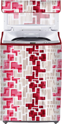 E-Retailer Top Loading Washing Machine  Cover(Width: 58 cm, Red)