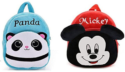 7Eleven Enterprise BM-combo panda blue micky red_78 12 L Backpack(Red)