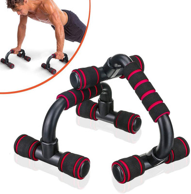 SanR Iron Pushbar15 Pushup Bar Stand Push-up Bar(Multicolor)