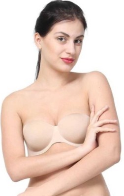 Voler Haut Women Push-up Lightly Padded Bra(Beige)