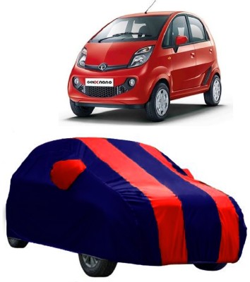 Ascension Car Cover For Tata Nano Genx (With Mirror Pockets)(Red)